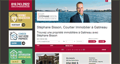 Desktop Screenshot of gatineauimmobilier.com